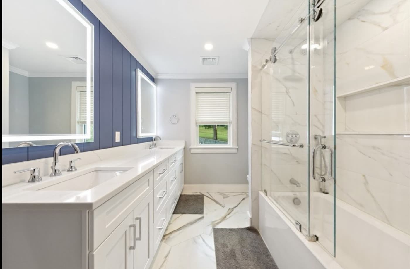 One of the full bathrooms