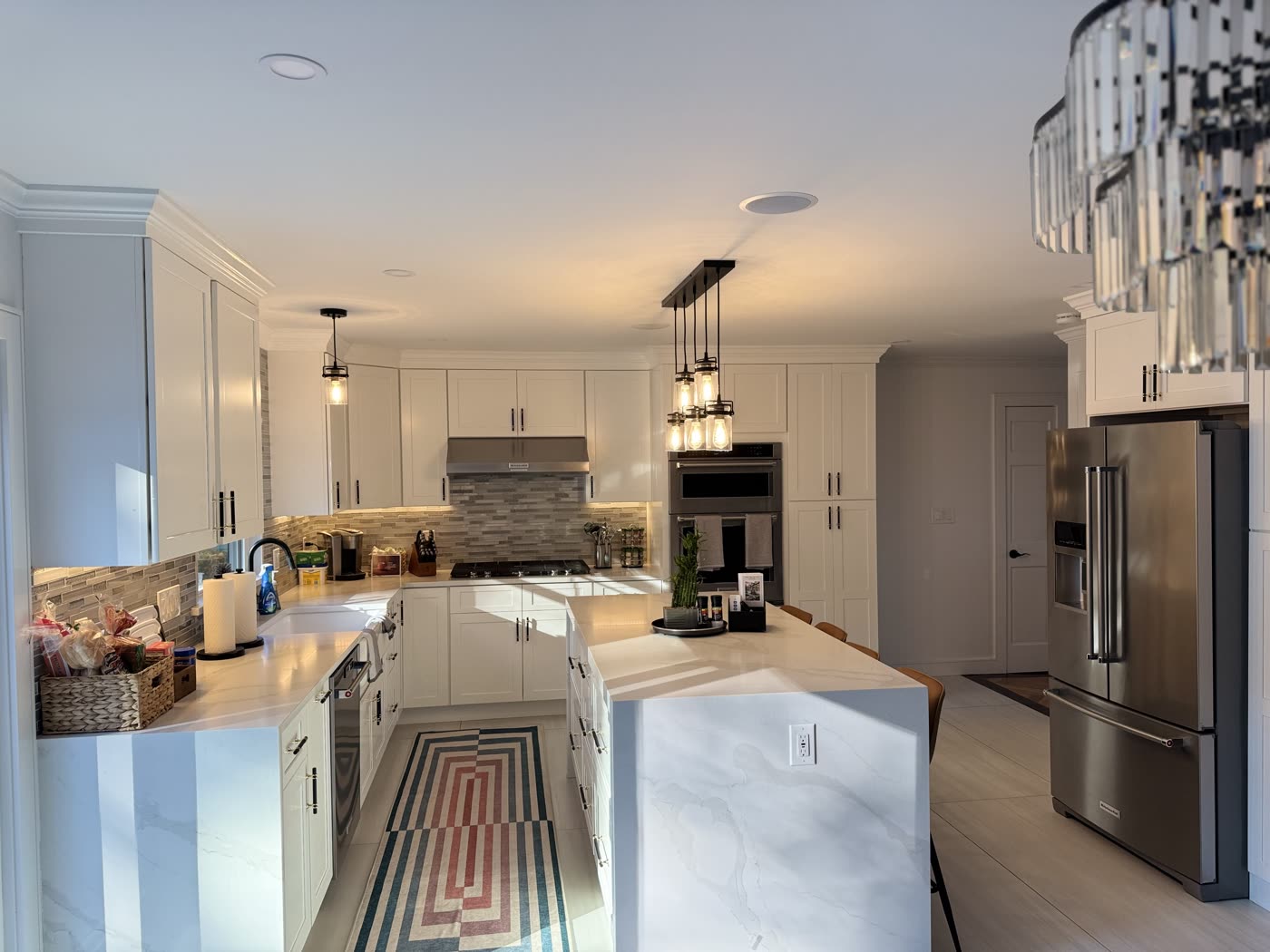 The kitchen, where most dinners get cooked